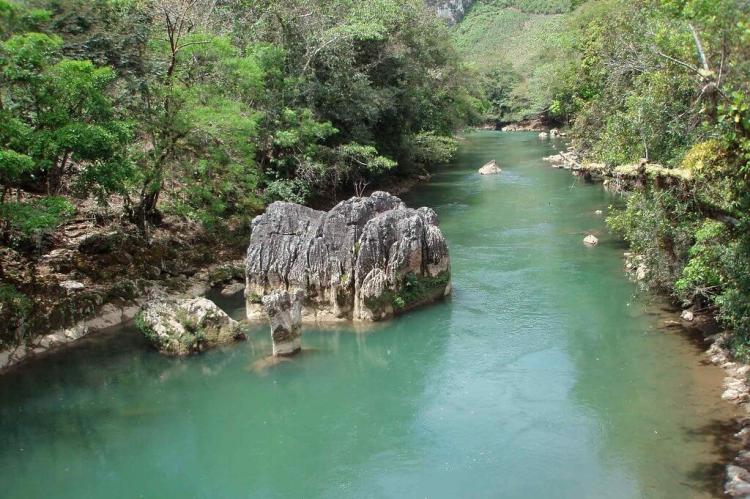 Río Cahabón; Semuc-Champey, Alta Verapaz, Guatemala