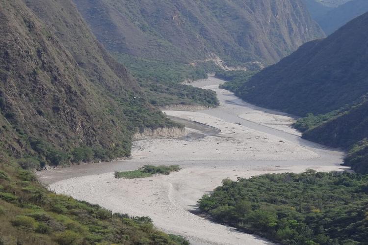 Chicamocha Canyon near the Chicamocha National Park, Colombia