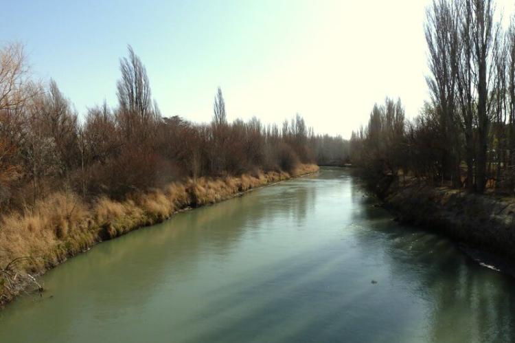 Rio Chubut, Gaiman, Argentina