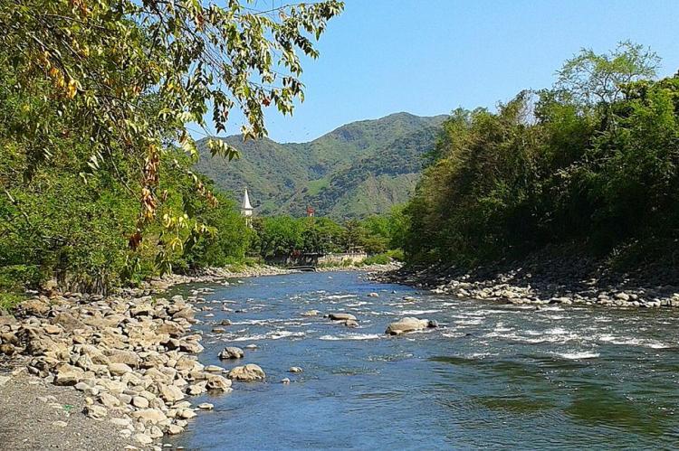 Headwaters of the Rio Nega, town of Útica, Colombia