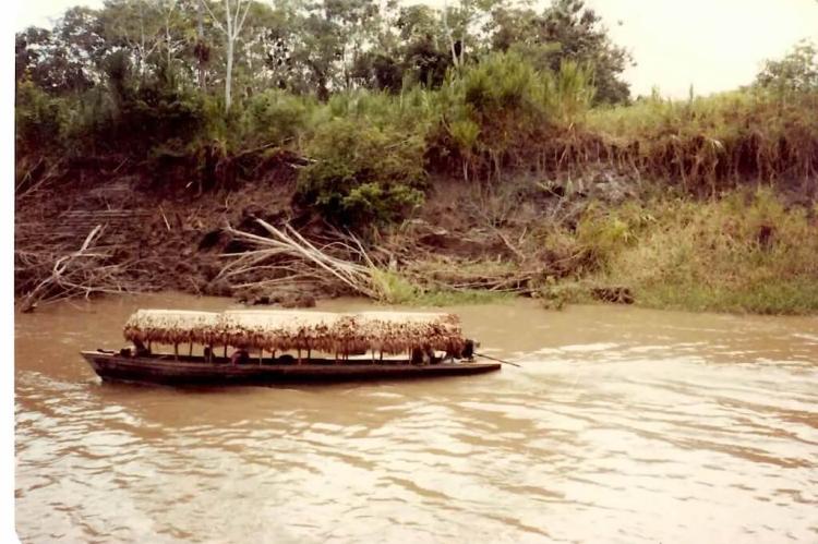 River taxi on the Ucayali River, Peru