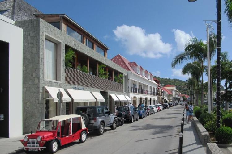 Rue de la Republique in Gustavia, St. Barts