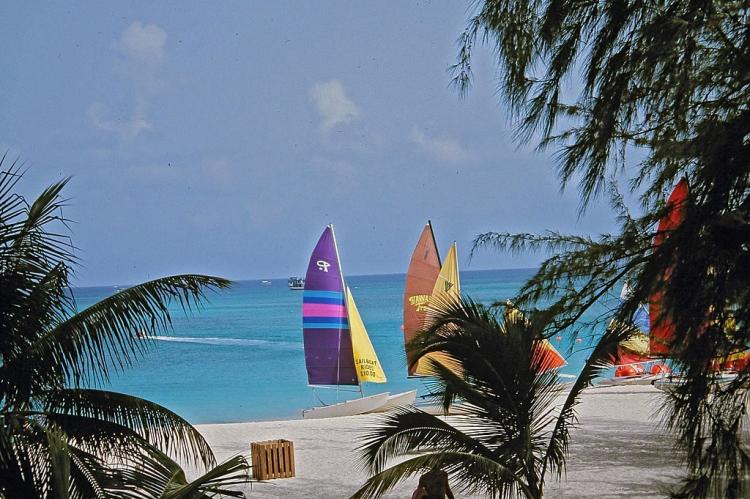 Sailboats, Seven Mile Beach, Grand Cayman