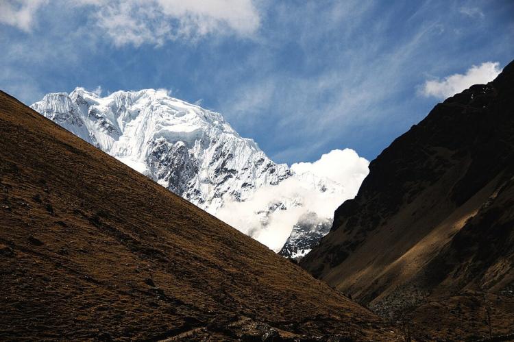 Salcantay peak, Vilcabamba mountain range, Peru