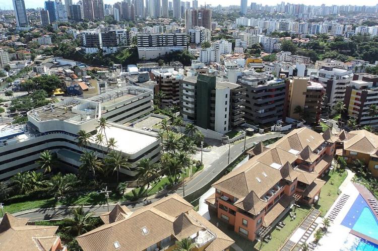Skyline of São Salvador da Bahia, Brazil