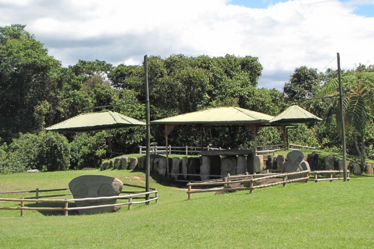 San Agustin archeological park, Mesita B