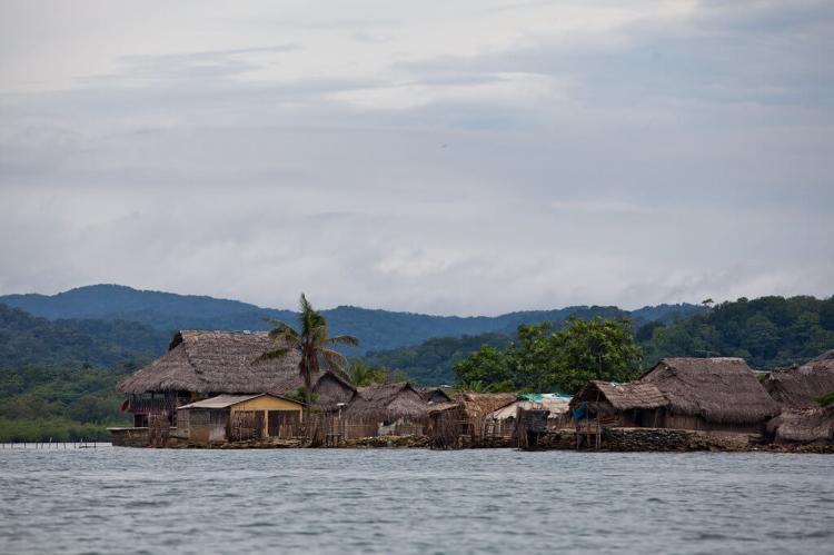 San Blas, Guna Yala village, Panama