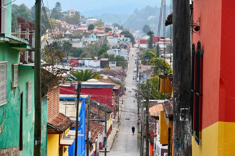Street view, San Cristobal de las Casas, Mexico