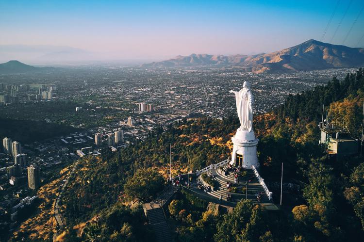 Sanctuary of the Immaculate Conception, San Cristobal Hill, Santiago, Chile