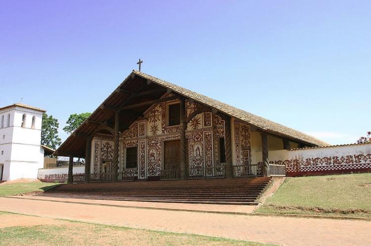 Mission complex, San Miguel de Velasco, Bolivia