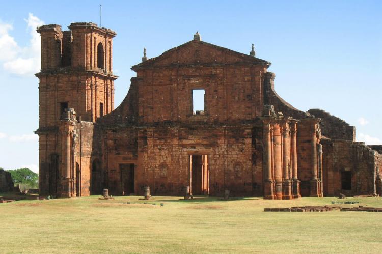 São Miguel Arcanjo facade, Brazil