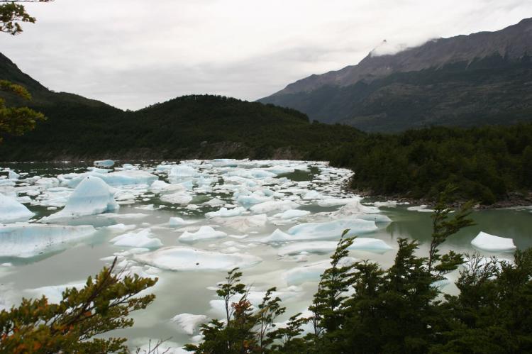 Serrano Lake, Bernardo O'Higgins National Park, Patagonia, Chile