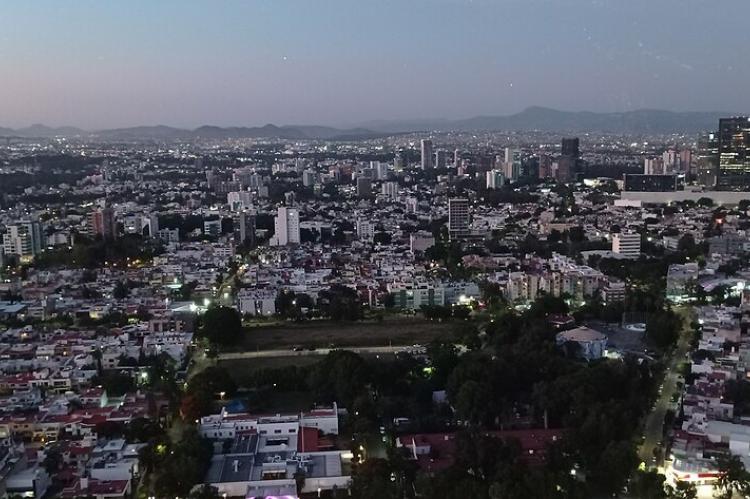Skyline at night, Guadalajara, Mexico