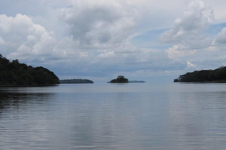 View onto Lake Nicaragua and the Solentiname Archipelago