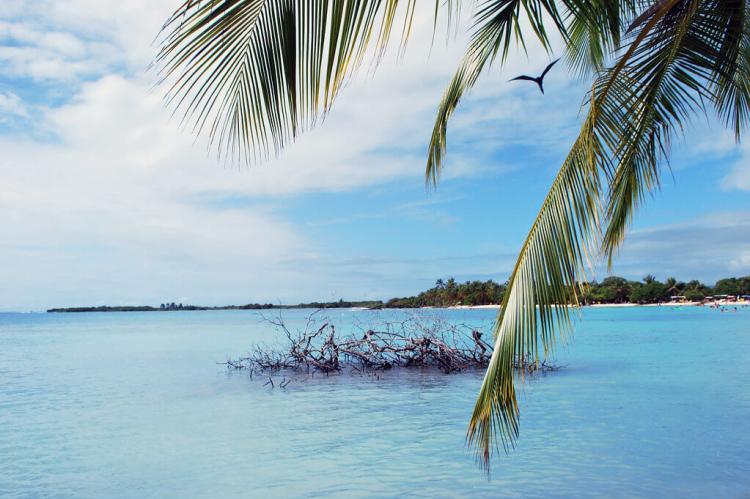 Beach of Cayo Sombrero, Venezuela