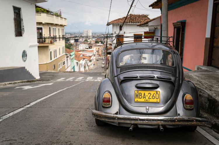 Neighborhood scene, Cali, Colombia