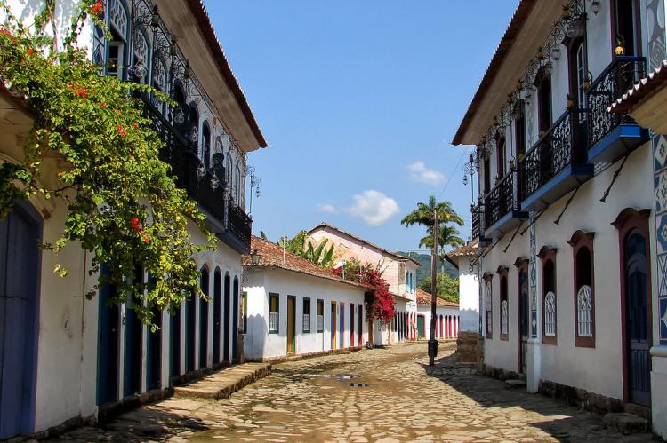 Street view, Paraty, Brazil