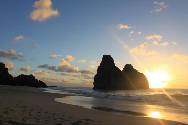 Sunset at Fernando de Noronha, Brazil