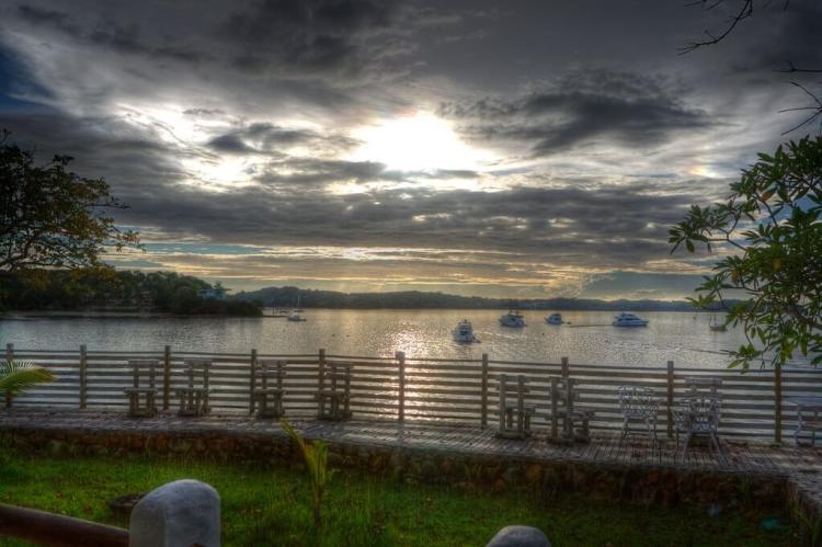 Sunset in the Pearl Islands, Panama