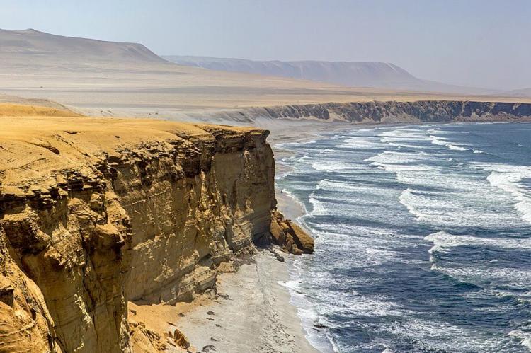 Supay beach, Paracas National Reserve, Peru