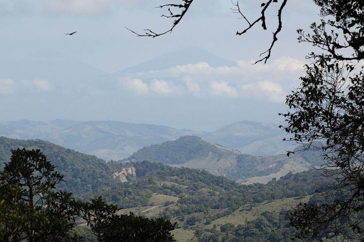 Tenorio volcano panorama, Costa Rica