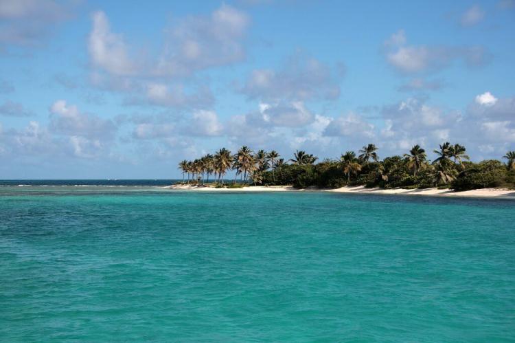 Tobago Cays beach view, Saint Vincent and the Grenadines