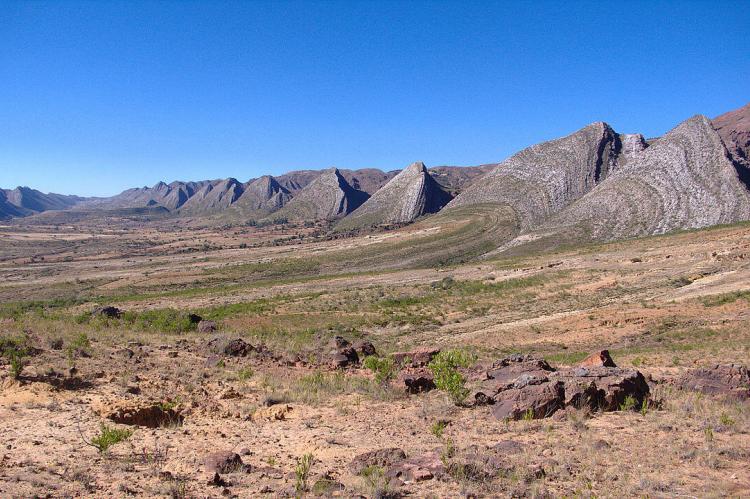 Rock formations in Torotoro National Park, Bolivia
