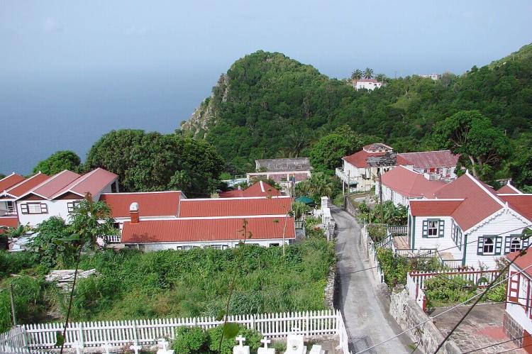 Typical Saba view