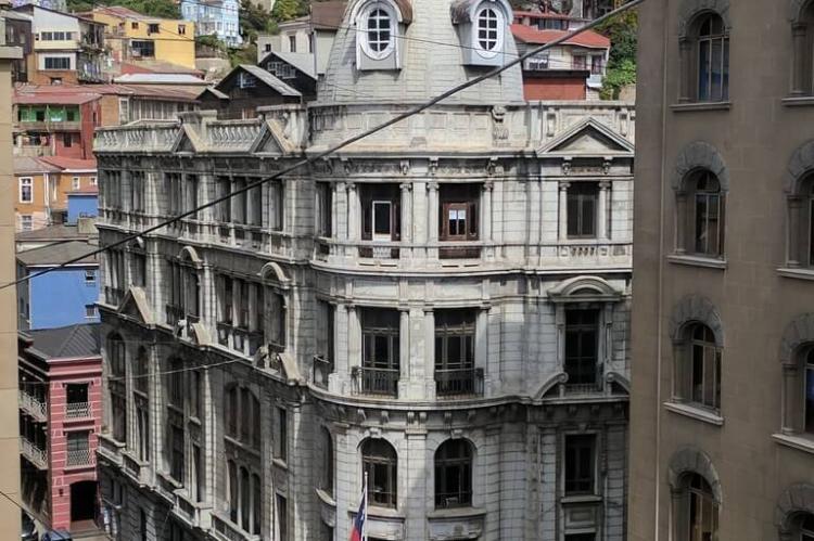 Historic quarter view, Valparaiso, Chile
