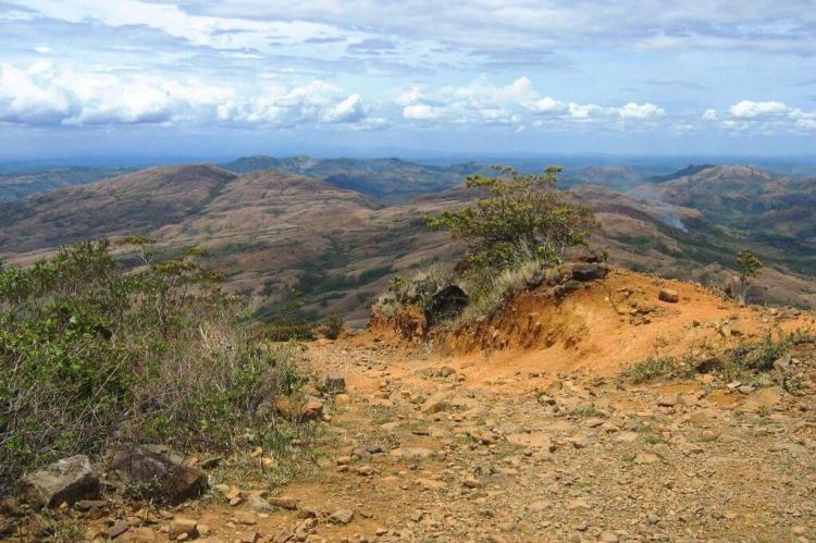 View south from the hills of Santa Fé, Veraguas Province, Panamá