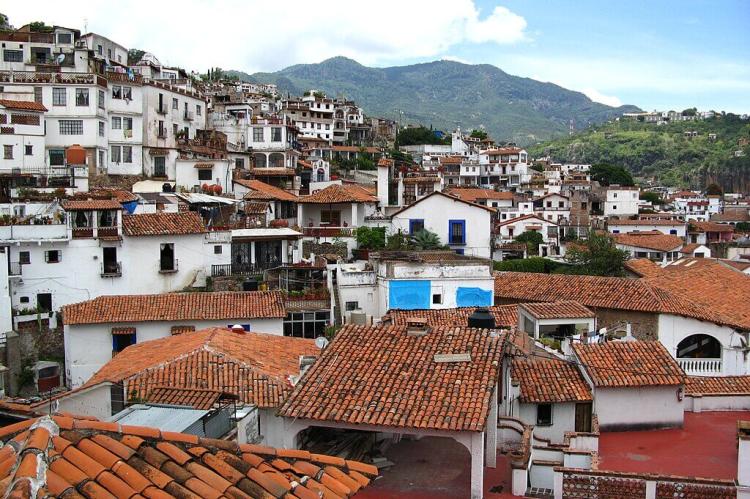 Rooftop view, Taxco, Mexico