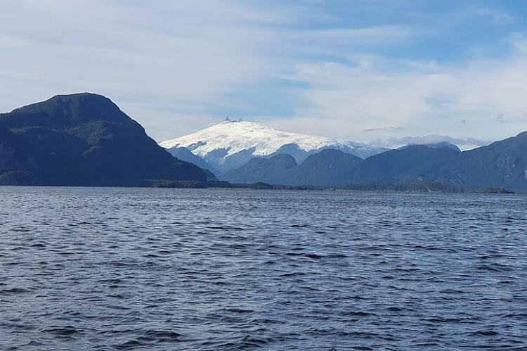 Melimoyu Volcano panorama, Chile