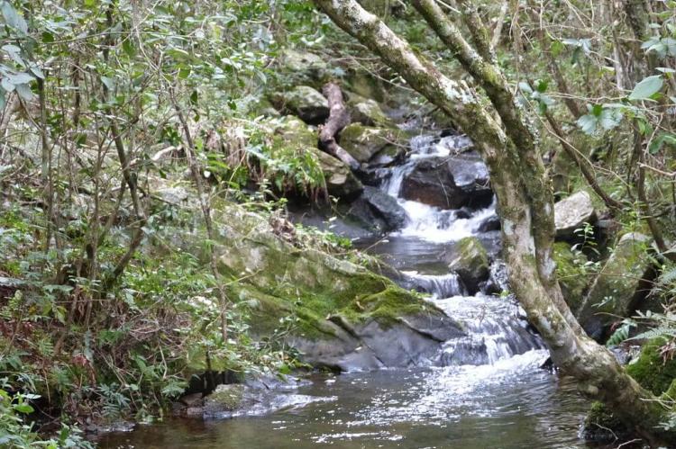 Waterfall, Quebrada de los Cuervos National Park, Uruguay 