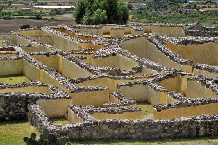 Zapotec Ruins at Yagul, Valley of Oaxaca, Mexico