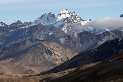 Andes mountain range, Bolivia 