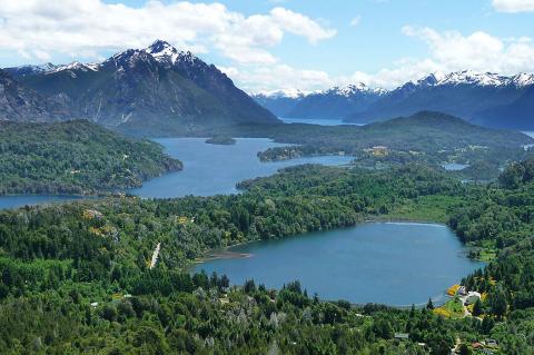 Bariloche panorama (Argentina)