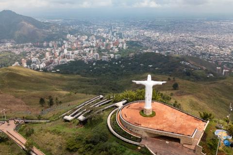 Panorama of Cali, Colombia
