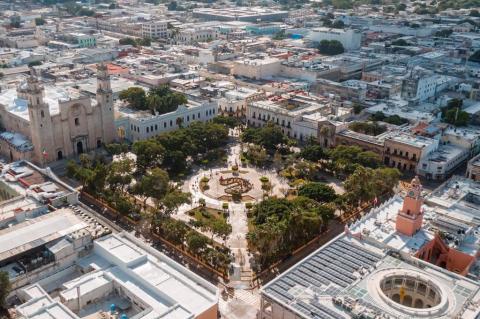 Plaza Grande, Merida, Mexico