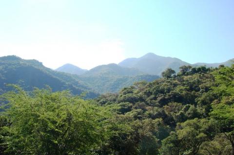 Mountain landscape, Amacuzac, Mexico
