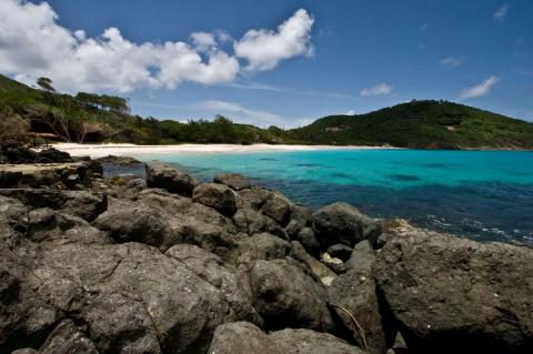 Macaroni Bay, Mustique, Grenadines