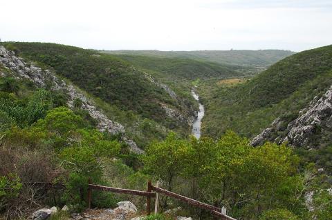 Quebrada de los Cuervos panorama, Uruguay