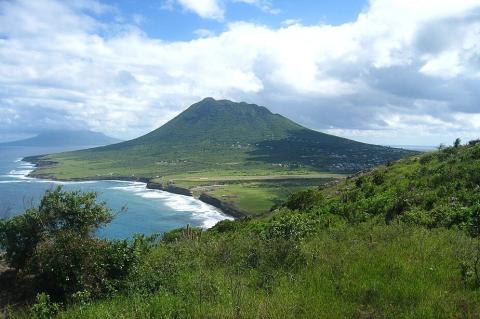 The Quill, St. Eustatius' dormant volcano, Caribbean Netherlands