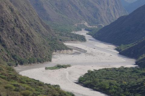 Chicamocha Canyon near the Chicamocha National Park, Colombia