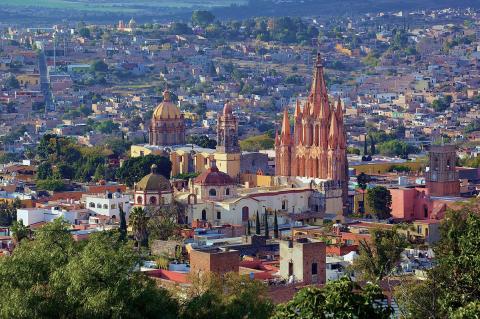 San Miguel de Allende panorama (Mexico) San Miguel de Allende panorama (Mexico) 