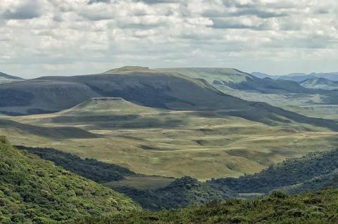 Serra Geral panorama, São Joaquim National Park (Brazil)