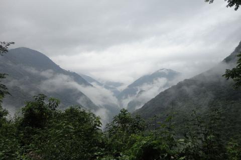 Forests in the Sierra Madre Oriental mountains of Mexico