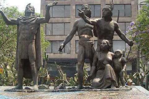 Statue of Foundation of Tenochtitlan