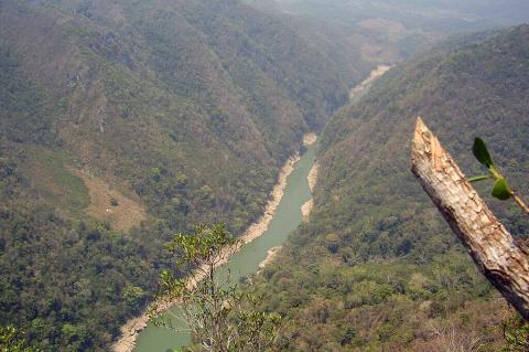 View of the Usumacinta Canyon