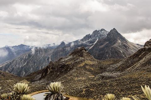Mifafí Valley seen from Pico Piedras Blancas in Sierra de la Culata National Park, Venezuela