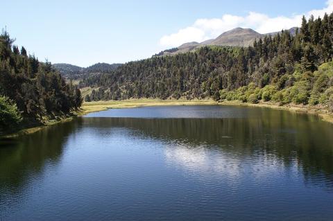 Victoria Lagoon in the Sierra Nevada Park, Venezuela